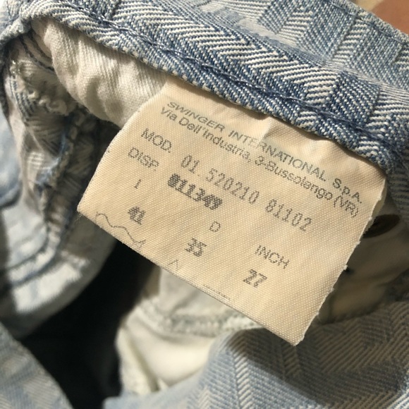 Fendi Zucca Monogram pants - sky blue - Picture 3 of 3